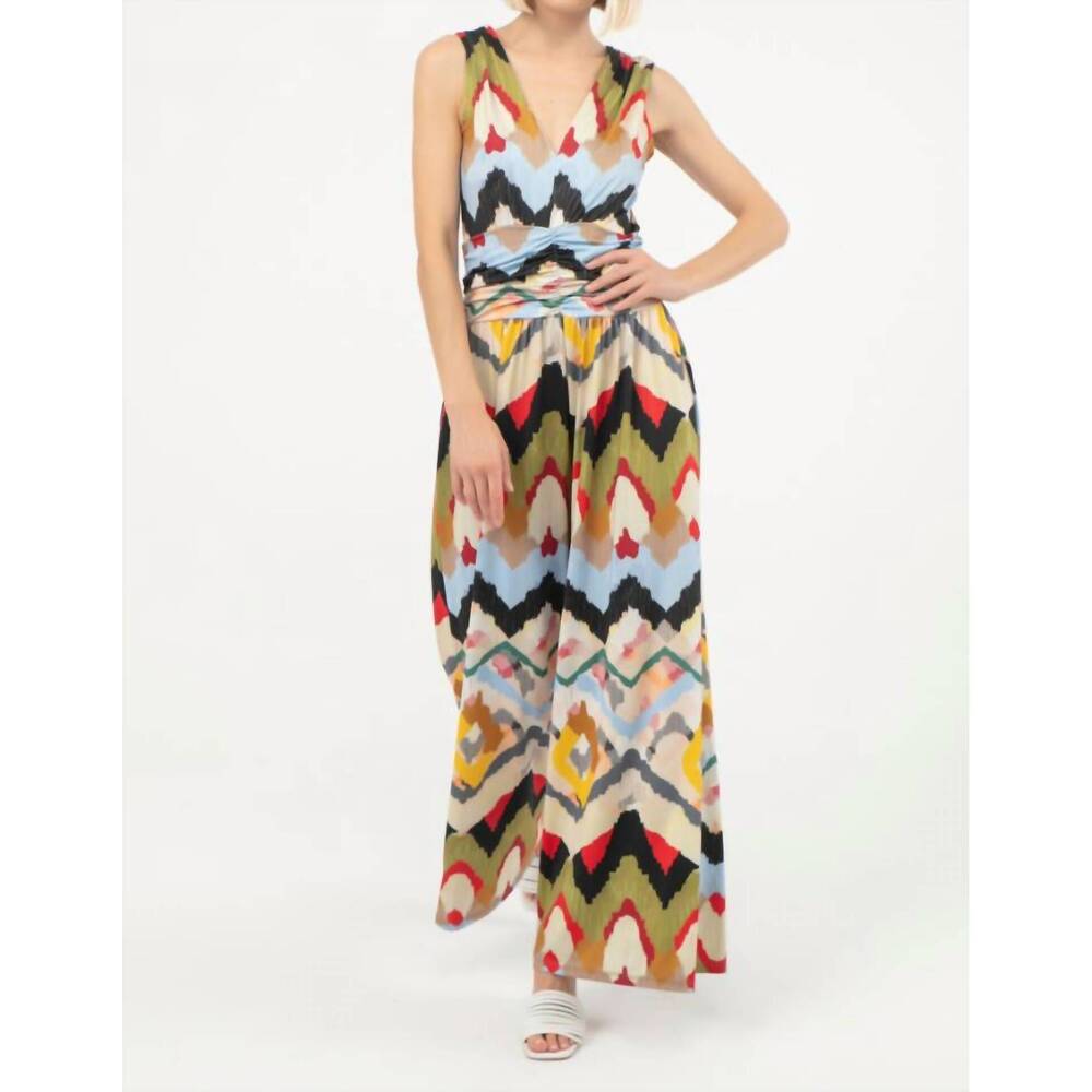 NEW ISLE BY MELIS KOZAN miami jumpsuit in reggae